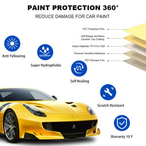 Película de Protección de Pintura para Autos TPU Transparente 7.5 mil Autocurativa Anti-Rayas con TPU PPF Súper Hidrofóbico - Product Image 3