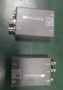 Kit de Video 12G-SDI con <span class=keywords><strong>Tally</strong></span> y Salida en Bucle, RS485 inverso, Alimentación CC, Alimentación Tipo C, Convertidor Extensor de Fibra Óptica LC de 10KM - Product Image 5