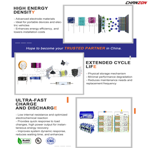 Condensador original de la serie Super Farad Coin 5,5 V 0.1F 0.33F 0.47F <span class=keywords><strong>1.0F</strong></span> 1.5F 4.0F 5.0F C/V/H tipo supercondensador de doble capa - Product Image 3