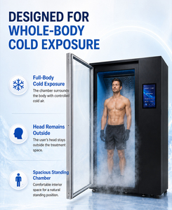 Appareil professionnel pour le corps entier -120 ℃   Chambre de cryothérapie électrique pour la récupération sportive et la thérapie de la douleur - Product Image 3