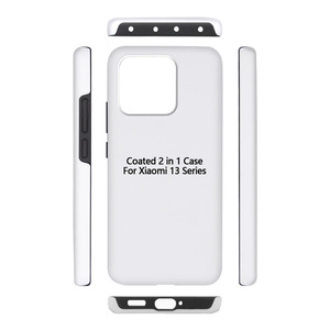 Coque de téléphone 3D à sublimation double couche enduite pour <span class=keywords><strong>Xiaomi</strong></span> <span class=keywords><strong>11T</strong></span> 12 <span class=keywords><strong>Pro</strong></span> <span class=keywords><strong>13</strong></span> Lite 14 15 Ultra, supports vierges pour impression par transfert thermique - Product Image 3