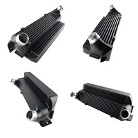 Upgrade Sistem Pendingin Intercooler EVO II Pengganti Warna Hitam Untuk BMW Seri 1 2 3 4 F20 F22 F32 F34 F36 118i 125i 228i 328d