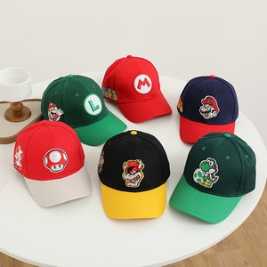 Gorra <span class=keywords><strong>de</strong></span> Béisbol Bordada para Niños, Linda Gorra <span class=keywords><strong>de</strong></span> Dibujos Animados <span class=keywords><strong>de</strong></span> <span class=keywords><strong>Super</strong></span> <span class=keywords><strong>Mario</strong></span>, Gorra para el Sol para Niños - Product Image 1