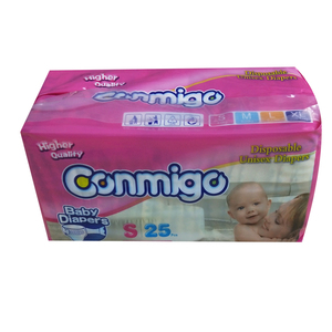 Muestras Gratis, Precio Económico, Productos Ecológicos para el Cuidado del Bebé, Pañales Desechables de Algodón para Bebé - Product Image 4