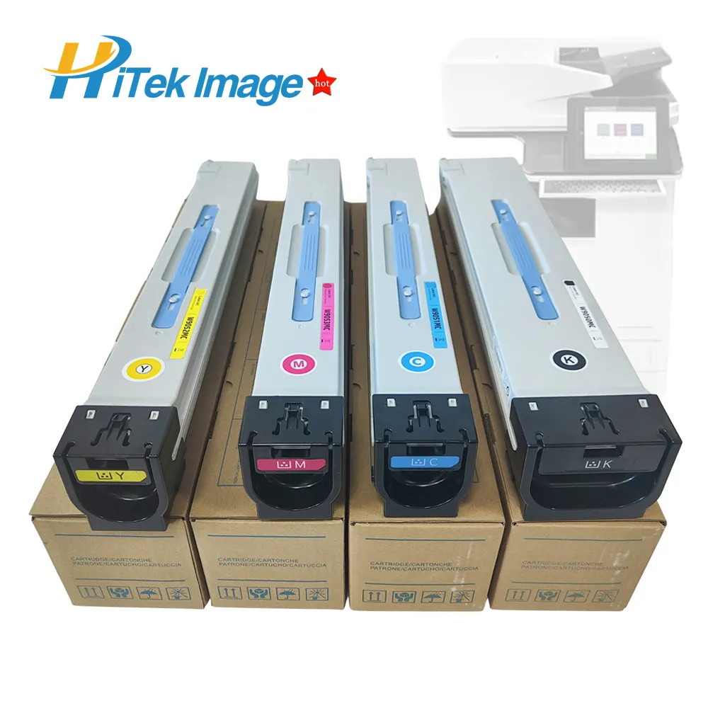 Cartucho de Toner para Copiadora HP W9050 54K W9050MC W9051MC W9052MC W9053MC Compatível com HITEK para Impressoras MFP E87640z E87650z E87660z