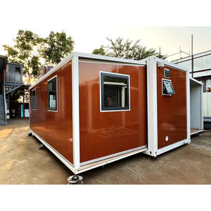 Maison conteneur extensible Tinyhome pliable sur remorque Installation facile Installation rapide pour bureau Bâtiment commercial Espace de vie - Product Image 4