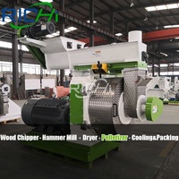 Offre Spéciale : Ligne de Production de Granulés de Bois (1-10 TPH) à partir de Palmiers, EFB, Caoutchouc et Bûches de Bois pour l'Indonésie et la Thaïlande