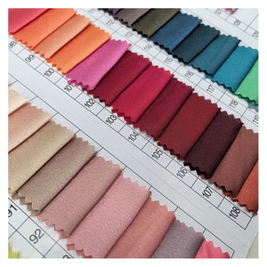 Phụ Nữ Của Vải 100% Polyester Mềm Mịn Sang Trọng Lụa <span class=keywords><strong>Crepe</strong></span> Matte Satin Vải - Product Image 5