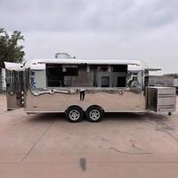 Food Truck Van personnalisable pour BBQ Pizza Burger Ice Cream Coffee & Candy Turkey Food Trailer