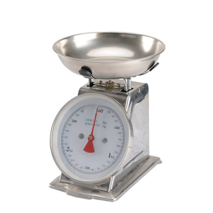 Veidt Weigh 5kg Old-Style Dial High Gram Commercial Fruit Vegetable <b>Scale</b> <b>Mechanical</b> Spring Platform Kitchen ZZDP-201-5kg Stainl - Product Image 1