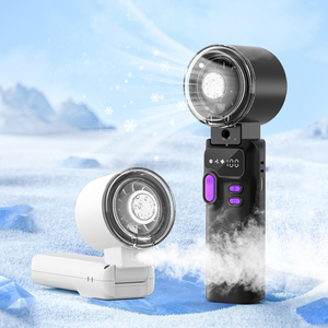 Handheld High-Speed Cooling <b>Fan</b> ICE Plate Violent <b>Fan</b> <b>Head</b> Foldable Roller Switch 100-Gear Adjustable for Car Battery - Product Image 4
