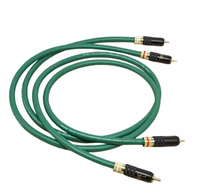 Câble coaxial RCA OCC argenté pour amplificateurs de puissance Hi-Fi, son mâle vers mâle, pour voiture, ordinateur, lecteur DVD - Longueurs 1m 1,5m 2m 3m