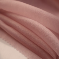 Tissu en sergé mélangé Cupro Bemberg 41 g/m² de haute qualité, résistant aux plis et écologique, idéal pour les robes très légères
