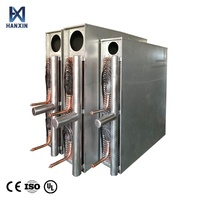Evaporador Industrial de Alta Eficiencia con Tubo de Cobre y Aletas de Aluminio para Unidad de Tratamiento de Aire (UTA) y Sistema de Refrigeración por Agua Fría