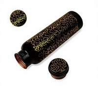 Bouteille d'eau en cuivre de haute qualité 1000 ml, écologique, couleur personnalisable, design classique, sans BPA, compatible micro-ondes, échantillon gratuit, excellente