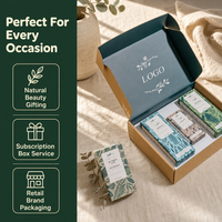 Boîte d'emballage rigide en carton ondulé E Flute 400 g/m² avec logo personnalisé pour produits de soin, shampoing, crème visage, avec doublure en éponge, matériaux recyclés, fabrication en usine
