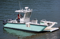 Kinocean – Console centrale de soudage en aluminium, vitesse d'atterrissage, bateau de travail de pêche artisanal