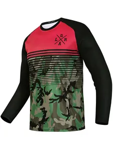 Maillot <span class=keywords><strong>de</strong></span> Ciclismo <span class=keywords><strong>de</strong></span> Descenso para Hombre, Maillot Holgado para Bicicleta <span class=keywords><strong>de</strong></span> Montaña, Maillot <span class=keywords><strong>de</strong></span> Cross Country <span class=keywords><strong>DH</strong></span>, Maillot <span class=keywords><strong>de</strong></span> Motociclismo <span class=keywords><strong>de</strong></span> Descenso, Camiseta <span class=keywords><strong>de</strong></span> Enduro Mtb - Product Image 6
