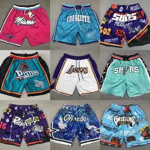अमेरिकी nb बास्केटबॉल पुरुषों की जेब शॉर्ट्स कस्टम कढ़ाई लोगो मेश अमेरिकी बास्केटबॉल पॉकेट शॉर्ट्स जिपर के साथ - Product Image 2