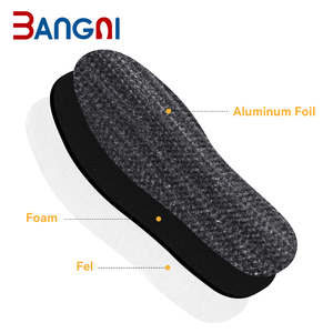 <span class=keywords><strong>Semelle</strong></span> intérieure de chaussure chaude en feutre faite de semelles intérieures de chaussure en mousse d'aluminium - Product Image 6