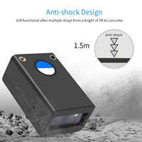 Symcode MJ-1090 Lecteur de Code QR Super Mini Lecteur de Code-barres 2D Module, Connecter Smartphone avec Type C, Facile à Utiliser !