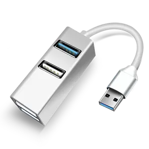 Alüminyum Usb Hub 3.0 çok Splitter Extensor Huawei Laptop için Xiaomi Macbook Pc bilgisayar aksesuarları tipi C 3.1 Hub