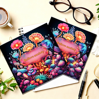 Carnet de coloriage épaissi pour enfants, personnalisé, avec motifs de dessins animés à remplir, cadeau éducatif