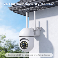 Caméra de surveillance IP sans fil CWISION 1080P pour intérieur, bébé, animal domestique, avec vision nocturne, détection humaine et Wi-Fi