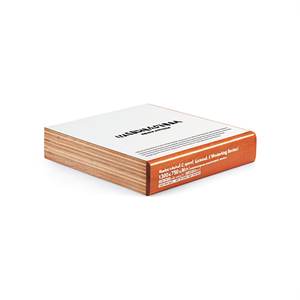 Tablero Fami Multiplex cubierto con laminado gris y bordes de madera maciza de 1300x750x50 mm para bancos de carpintería - Product Image 3