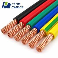 Fil électrique BV BVR en cuivre pur de haute qualité 2,5 mm 4 mm, câble de construction ignifuge pour la construction