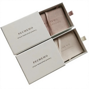 Scatole di Cartone Personalizzate con Cassetto, Scatole Regalo per Gioielli con Pellicola Opaca e Doratura, Scatole per Imballaggio in Carta Riciclabile - Product Image 3