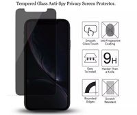 Protection d'écran anti-espion en verre trempé pour iPhone 16 15 14 13 12 11 Pro XS Max XR, populaire sur eBay et compatible avec i18pro