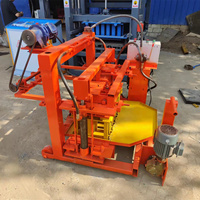 Machine mobile Offre Spéciale de fabrication de blocs creux en béton d'Haïti Machine à briques diesel pour le stockage de briques pleines