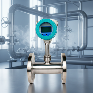 Débitmètre industriel de gaz thermique et d'oxygène à insertion par bride, sortie 4-20 mA, en acier inoxydable 304, pour débitmètres d'air comprimé - Product Image 1