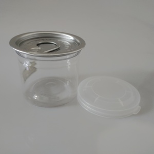 Contenedor de almacenamiento de viaje portátil 30ml 50ml 100mL Frascos de plástico transparente con tapa blanca para loción de cera cosmética - Product Image 2