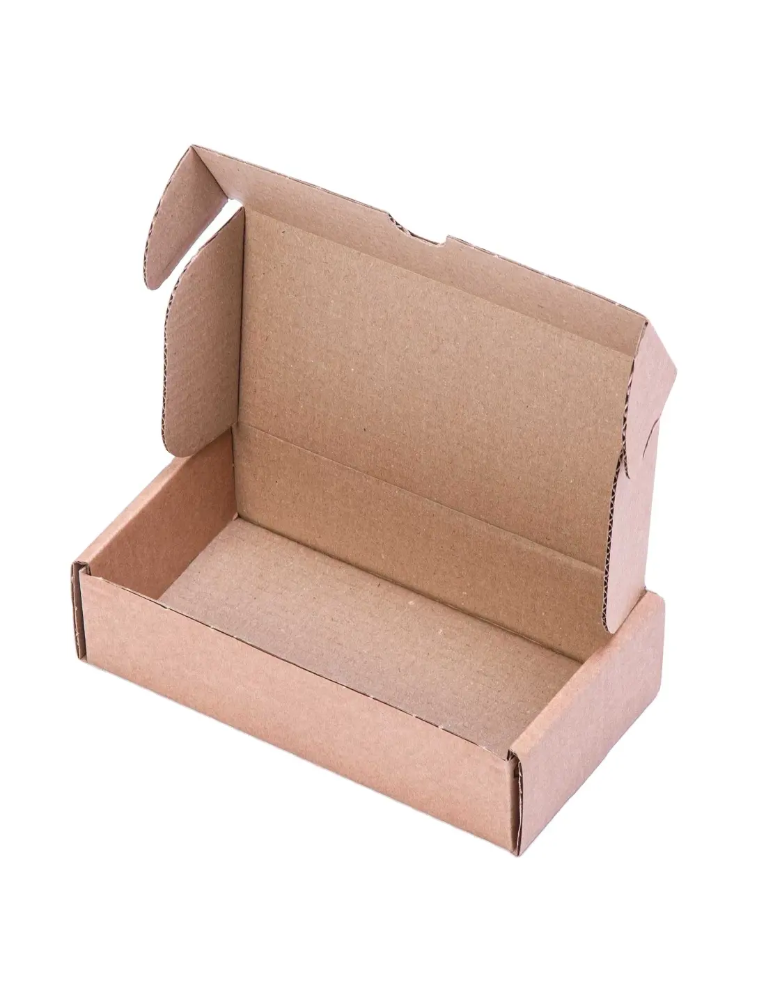 Boîtes en carton solides à assemblage automatique 18x10x5 cms de haute qualité pour la protection lors des envois et des envois postaux