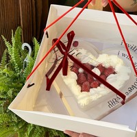 Boîte cadeau transparente en forme de cœur pour la Saint-Valentin, adaptée aux aliments, pour cerises et fraises, avec couvercle, emballage haut de gamme