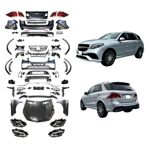 Kit de carrosserie Sport63 2019 pour Mercedes-Benz ML W164 (2005-2011) – Amélioration et modification : pare-chocs avant et arrière, lèvre de pare-chocs, capot, ailes, phares - Product Image 1