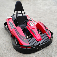 Lithium High Torque Race Adultos Go Kart 72V4000W Motor Powerhouse Racing Arena Atracción Interior Exterior