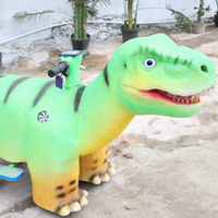 Jouets Scooter Électrique Animatronique Dinosaure Bébé Personnalisé pour Enfants, Parc d'Aventures, Lancement à Monnayeur