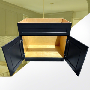 Armoires RTA faciles à assembler Entrepôt américain Livraison gratuite Armoire de base pour évier de cuisine de 36 pouces pour projets multifamiliaux - Product Image 1