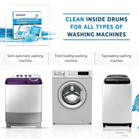 Tablettes nettoyantes automatiques de haute qualité pour lave-linge, éliminent les taches, éliminent les odeurs d'animaux, tablettes nettoyantes pour tambour de lave-linge