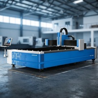Machine de découpe laser à fibre numérique CNC 1500W-3000W avec refroidissement par eau pour la découpe de tôles métalliques