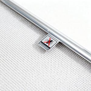 304ダイヤモンドメッシュ超微細ネットステンレス鋼窓スクリーン盗難防止・防蚊メッシュ取り外し可能 - Product Image 2