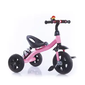 Holesale-triciclo con pedal de tres ruedas para niños, carrito para bebés