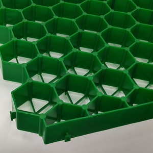 Grille de gravier Pavés d'herbe Enclos à chevaux Perméable Verrouillage <span class=keywords><strong>Drainage</strong></span> Aménagement paysager Toit vert Jardin Pelouse Renforcement Parking - Product Image 5