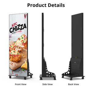 Hushida thiết kế mới tầng thường vụ phần mềm điều khiển <span class=keywords><strong>LED</strong></span> Poster ánh sáng màn hình kỹ thuật số biển P2 Poster <span class=keywords><strong>LED</strong></span> màn hình hiển thị - Product Image 4