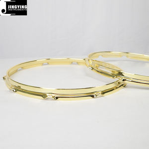 Jingying 2025 Cerchi per Rullante da 14 Pollici di Alta Qualità, Oro/Bronzo/Oro Rosa, 10 Fori, Parti e Accessori per Batteria - Product Image 2