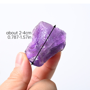 Vente en gros de pierres brutes d'améthyste pour la guérison et les diffuseurs d'huiles essentielles - Product Image 3