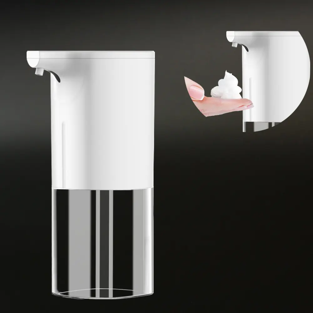 Elektrikli özel banyo mutfak akıllı Touchless kablosuz Usb otomatik kızılötesi sensör köpük sıvı otomatik sabunluk